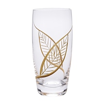 Camhare Yaprak Altın 6 Lı Limonata Bardağı 12618
