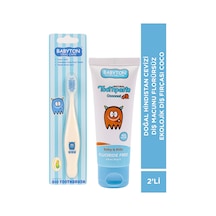 Set Hindistan Cevizi Diş Macunu Florürsüz-ekolojik Diş Fırçası Coco