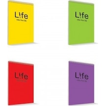Bloknot Spiralli Life Plastik Kapak 100 Yp A5 Kareli Bloknot Spiralli Life Plastik Kapak 100 Yp A5 Kareli