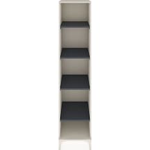 Hyperion Dolap 4 Raflı 44x44x195 Aytaşı-antrasit Aytaşı