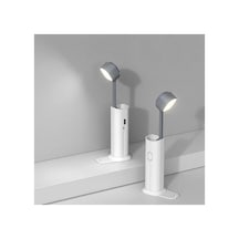 Şarjlı Dokunmatik 20 Led Çalışma Okuma Işığı Masa Lambası Ayarlanabilir Parlaklık Powerbank 120 Tek Renk