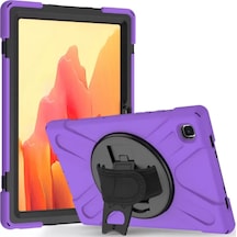 Newface Samsung Galaxy T500 Tab A7 10.4 Kılıf Amazing Tablet Kapak - Mor