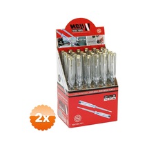 2 Adet Lüks Kontrol Kalemi Yıldız Uç Çelik C45 110-250 V