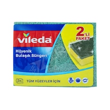 Vileda Düz Bulaşık Süngeri 2'li