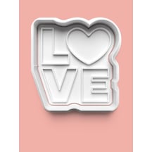 Love Kurabiye Kalıbı Ve Şeker Hamuru Kalıbı 0528-1