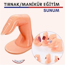Zenvac Protez Tırnak Manikür Eğitim Ve Sunum Parmakları 10 Adet Zenvac29
