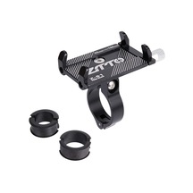 Ztto Z81 60-110mm Cep Telefonu Tutacağı Alüminyum Alaşımlı Bisiklet Bağlantısı Bisiklet Aksesuarları - Siyah