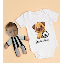 Bitmeyenkartus Bk Kids Kişiye Özel Fotoğraflı Bebek Yastık Ve Bebek Body Zıbın H (550905913) Çok Renkli