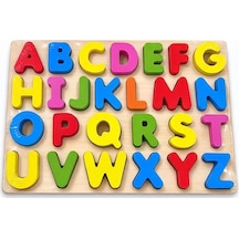 Ahşap Alfabe Puzzle Eğitici Oyuncak 94-432