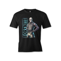 Fortnite - Skull Trooper Siyah Erkek Tshirt Fortnite - Skull Trooper Siyah Erkek Tshirt