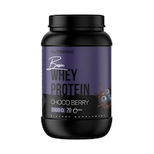 Basic Whey Protein Tozu 2100g 70 Servis Choco Berry Aromalı Karışık