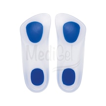 Medigel MG02 - Silikon 3/4 Ortopedik Topuk Dikeni Yumuşak Tabanlık