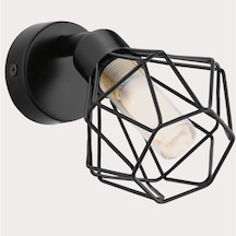 Eglo Zapata Siyah Led Spot Tekli