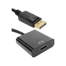 POWERMASTER PM-34219 DISPLAY PORT TO HDMI DİŞİ 10 CM ÇEVİRİCİ KABLO