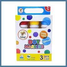 Bezos Lino Dot Markers 3'lü Yıkanabilir Btkfz