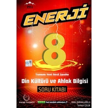 Palme Yayınevi 8. Sınıf Enerji Din Kültürü Soru Kitabı