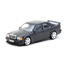 Tarmac Works 1/64 Mercedes-benz 190 E 2.5-16 Evo 1 Blue-black Metallic