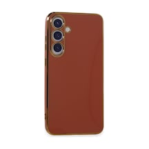 Samsung Galaxy  Uyumlu - S24 Kılıf Volet Silikon - Kırmızı