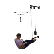 Duvar Tipi Cable Crossover Lat Puldown & Pushdown ,Row ,Biceps ,Triceps Omuz Çalışma Istasyonu