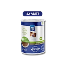 Paw Paw Kuzu Yetişkin Köpek Konserve Maması 12 X 400 G