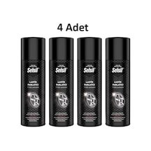 Lastik Parlatıcı Sprey, 500 Ml, 4 Adet, Siyah