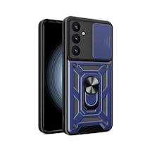 Microsonic Samsung Galaxy Uyumlu A37 Kılıf Impact Resistant Lacivert -