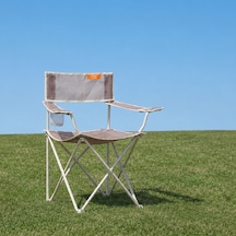 Living Kamp Sandalyesi - Bej - 50x50x78 Cm Çok Renkli