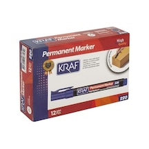 KRAF PERMANENT KOLI  MARKOR MAVI 12 LI KUTU(220)