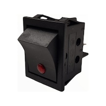 Ic-104D 220 Volt Geniş Nokta Işıklı Anahtar On-Off Kırmızı