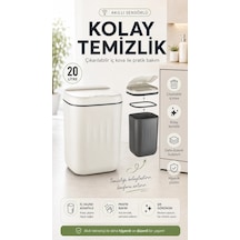 Sensörlü Çöp Kovası