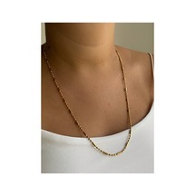 Çelik Gold Topçuk April Zincir Kolye 60 Cm -kararma Yapmaz- Altın