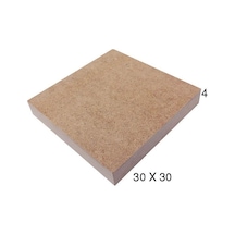 Ahşap Kare Pano 30X30Cm Pa213