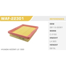 WINKEL WAF-22301 Hava Filtresi Accent 95-00 1.3