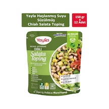 Yayla Haşlanmış Suyu Süzülmüş Chialı Salata 12 x 150 G