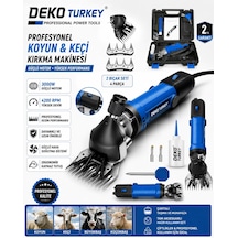 Deko Dek2050 Elektrikli Koyun Kırkma Makinesi 3000w 4200 Rpm Keçi Büyükbaş Küçükbaş Hayvan Kırpma