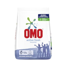 Omo Matik Active Fresh Beyazlar için Toz Çamaşır Deterjanı 5500 G