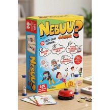 Nebuu Junior Yasaklı Kelime Anlatma Oyunu - 105 Kartlı Eğitici Aile
