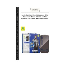 Akıllı Telefon Mobil Aksesuar Ofis Aksesuarı Blueo İphone 18 Pro Uyumlu Full Cover Anti-peep Glass