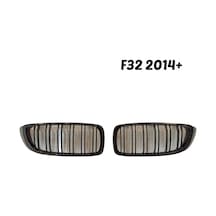 Bmw 4 Seri F32 M4 Böbrek –Çift Çizgi Panjur Piano Black 2013-2019