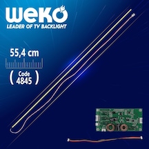 50 Universal E Led 63 Ledli 7020 554mm 360 450ma 63 66v Çift Led Sürücü Kablo Takım Wk 1371
