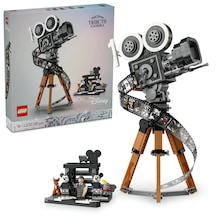 LEGO® │ Disney Walt Disney Hatırası Kamera 43230 - Yetişkinler için Model Yapım Seti (811 Parça)