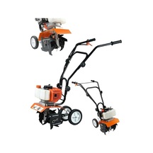 Pro Alman Seri Turbo 3 Hp Çelik Dişli Bakır Sargılı Benzinli Çapa Makinesi Çapalama