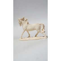 Koşan At Modeli - Dekoratif 3d Maket Hediyelik 15cm 42045023