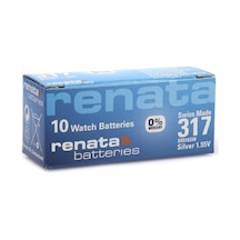 317 Sr516sw 1.55v Alkalin Saat Pili 10 Adet