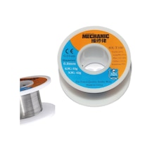 Mechanic Lehim Teli 0.8mm 42gr %63 Sn %37 Pb Fluxlu Profesyonel Smd Ve Mikro Lehim Teli