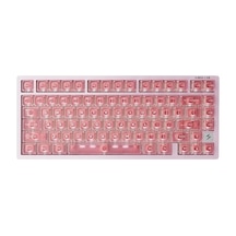Vgn Flash 75he Landspace Alüminyum Manyetik Switch Oyuncu Klavyesi Flash 75 Extreme-kailh Ice Cream Magnetic-cherry Blossom Pink