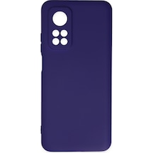 Newface - 139 - Xiaomi Mi 10t Kılıf Nano İçi Kadife Silikon - Edntrend - - Mor