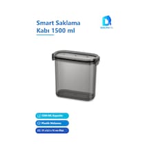 Smart Saklama Kabı 1500 Ml Plastik 17 X 8,5 X 15 Cm Çok Renkli