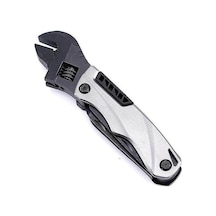 Ankatek Mufunye Gri Çok Amaçlı Kamp Pensesi - Katlanır Testereli Edc Açık Hava Bakım Seti