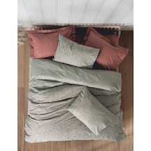 Petite Çift Kişilik Nev Takımı Mote Kiremit Renkli